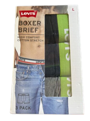 Set 3 boxer cạp xanh lá