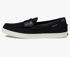 Loafer Cole Haan Nantucket Penny Txt - Black Canvas/Black/Ivory