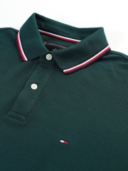 Polo Tommy Hilfiger Regular Fit Tommy Wicking - Ornamental Green