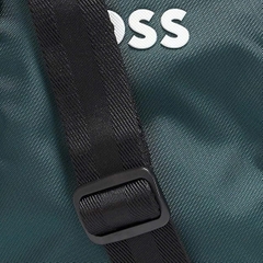 Túi chéo Boss vải xanh lá