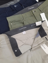 Pants Calvin Klein Slim Fit Infinite Flex Waist - Fatigue Green