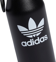 Adidas Originals 1 Liter (32 oz) Metal Water Bottle - Black / White