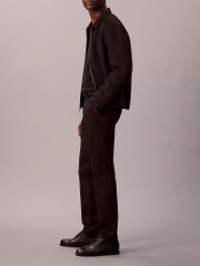 Trousers Calvin Klein Cotton Stretch Slim - Black