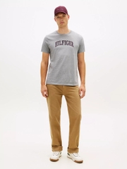 Áo Thun Tommy Hilfiger Arch Logo - Grey Heather