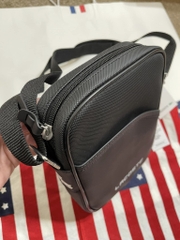 Túi Lacoste Men's Sport Vertical Canvas Bag Black