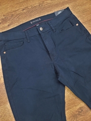 Khaki Tommy túi jean straight - Navy