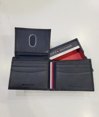 Ví Tommy đen logo tam giác