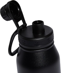 Adidas Originals 1 Liter (32 oz) Metal Water Bottle - Black / White