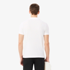Polo Lacoste Slim Fit L.12.12 Piqué - White