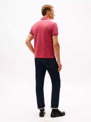 Polo Tommy Hilfiger Slim Fit Stretch Pique - Red Heather
