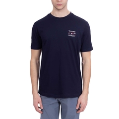 Áo Thun Tommy Hilfiger Stack Tee - Desert Sky