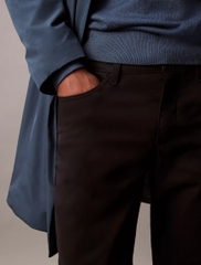 Khaki Calvin Klein Slim Move 5-Pocket Pant - Black