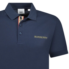 Polo-Shirt Burberry 'Hartford' Embroidery Logo Signature Stripe