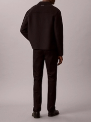 Trousers Calvin Klein Cotton Stretch Slim - Black