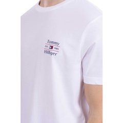 Áo Thun Tommy Hilfiger Stack Tee - Optic White