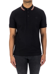 Polo-Shirt Burberry 'Pierson' TB Collar - Black