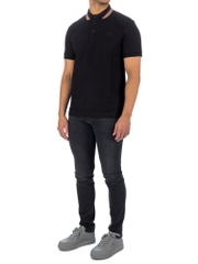 Polo-Shirt Burberry 'Pierson' TB Collar - Black