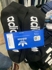 Set tất Adidas - Đen chữ trắng
