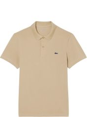 Polo Lacoste Regular Fit Cotton Blend - Beige
