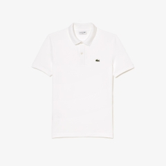Polo Lacoste Slim Fit L.12.12 Piqué - White