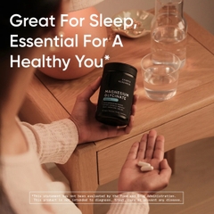 Viên Uống Bổ Sung Sports Research Magnesium Glycinate Veggie Capsule 160mg Giúp Thư Giãn Cơ Bắp và Thần Kinh - Hộp 90 viên nang thực vật