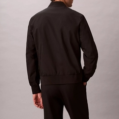 Khoác gió CK Matte Bomber Jacket - Black Beauty