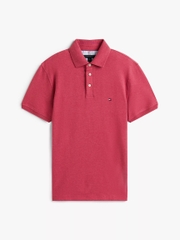 Polo Tommy Hilfiger Slim Fit Stretch Pique - Red Heather