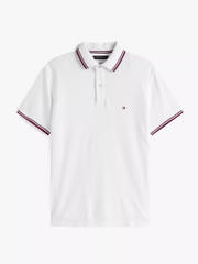 Polo Tommy Hilfiger Regular Fit Tommy Wicking - Fresh White