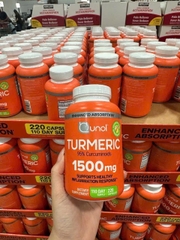 Viên uống tinh chất nghệ cao cấp Qunol Turmeric 1500mg của Mỹ - 220 viên