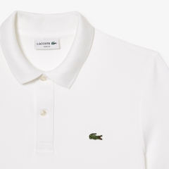 Polo Lacoste Slim Fit L.12.12 Piqué - White