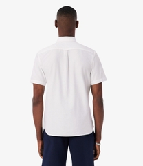 Shirt Regular Fit Short Sleeve Oxford - White