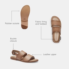 Sandal COACH Men's Julian Two Strap - Taupe