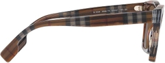 Burberry COOPER BE 4348 Striped Brown/Brown 52/21/145 men Sunglasses
