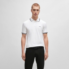 POLO BOSS PAUL CURVED WHITE