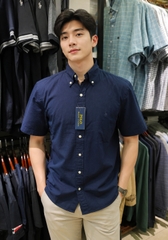 Sơ mi cộc tay Polo Raplauren Navy - RL Untucked Fit