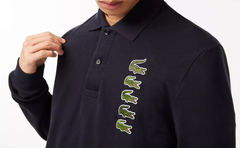 Polo Lacoste Seasonal Long Sleeve Classic Fit Chest Branding - Abimes