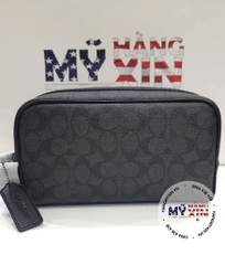 Cluch Coach Small Travel Kit In Signature Canvas