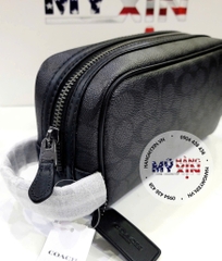 Cluch Coach Small Travel Kit In Signature Canvas