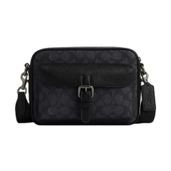 Coach Warner Crossbody Bag In Signature Canvas CW217QBMI5 Charcoal