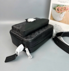 Coach Warner Crossbody Bag In Signature Canvas CW217QBMI5 Charcoal