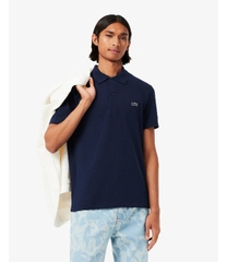 Polo Lacoste Regular Fit Cotton Blend - Navy