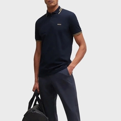 Polo BOSS Men's Paul Curved - Navy