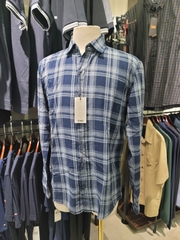 Sơ mi dài tay Nomad caro nhạt