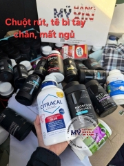 BỘ ĐÔI GIẢM CHUỘT RÚT, TÊ BÌ TAY CHÂN, CHẮC KHỎE XƯƠNG, HỖ TRỢ TIM MẠCH, GIÚP NGỦ NGON -CANXI CITRACAL+MAGIE GLYCINATE