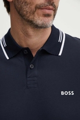 Polo BOSS Men's Paul Curved - Black