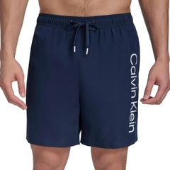 Calvin Klein Men's Volley Quick Dry Lightweight Swim Trunk - Navy