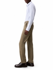 Trousers Calvin Klein Cotton Stretch Slim - Dusty Olive
