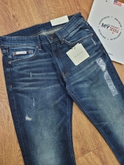 Jeans CK xanh rách
