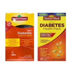 Điều Hòa Tiểu Đường Nature Made Diabetes Health Pack - 60 Gói