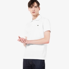 Polo Lacoste Slim Fit L.12.12 Piqué - White